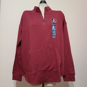 FSU Seminoles 1/4 zip pullover 2XL